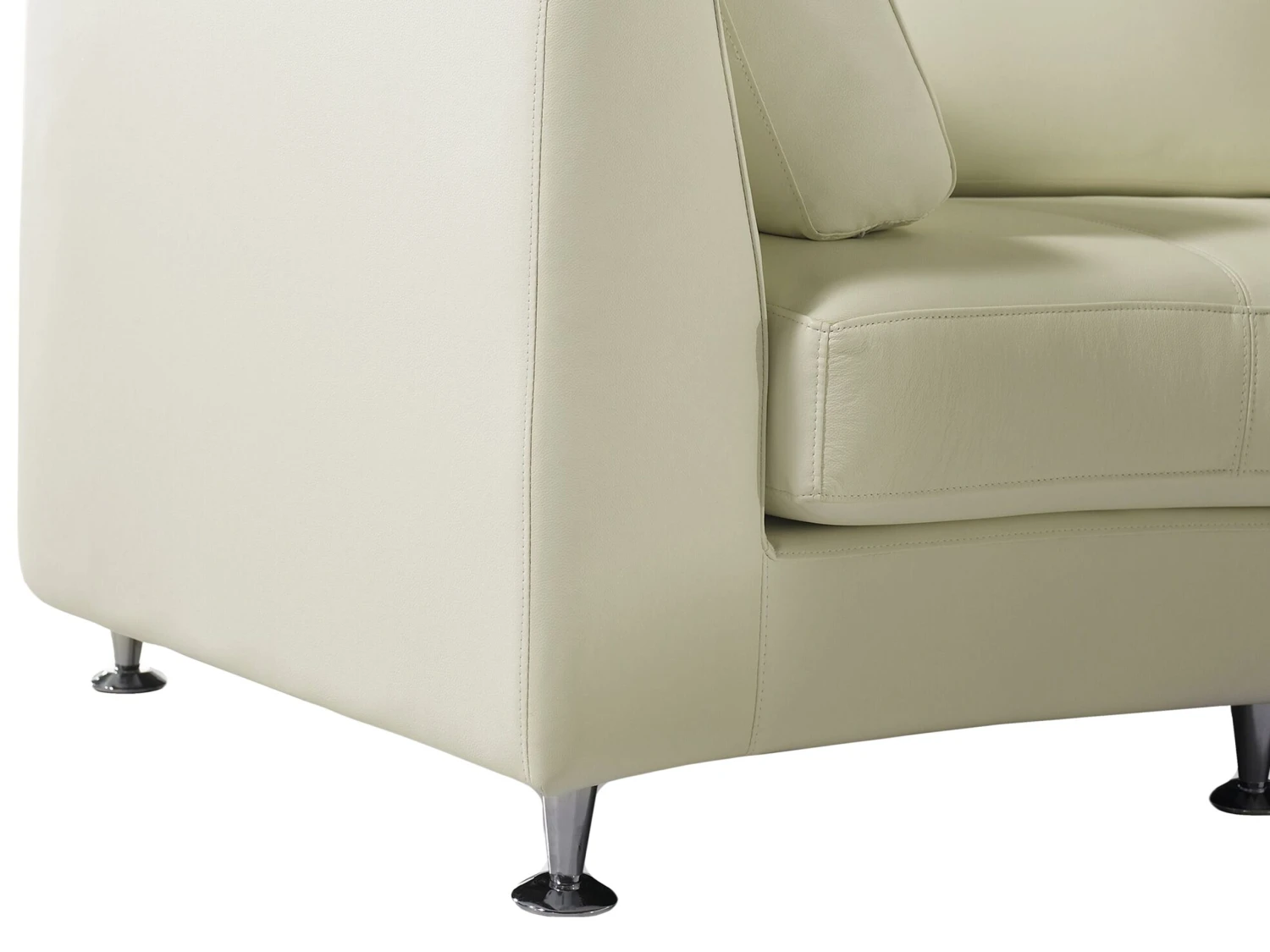 7-istuttava Kermanvalkoinen Kaareva Nahkasohva ROTUNDE 6 7-istuttava Kermanvalkoinen Kaareva Nahkasohva ROTUNDE - Image 6