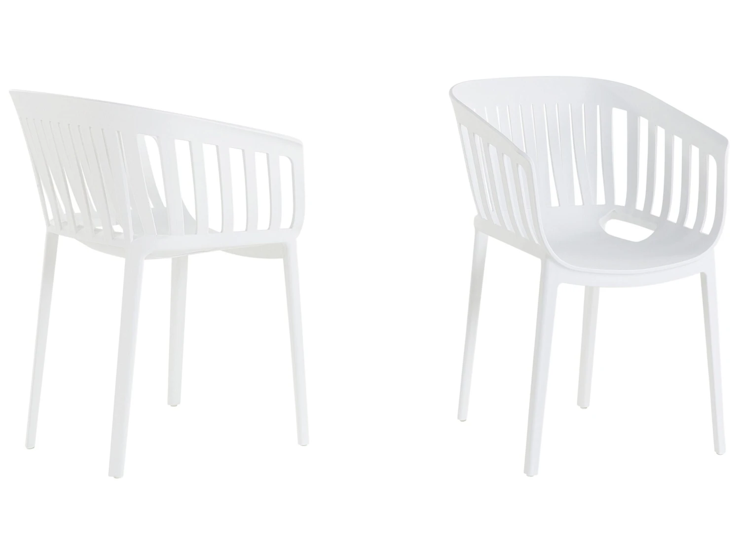 Tuoli Muovi Valkoinen DALLAS 3 Tuoli Muovi Valkoinen DALLAS - Image 3