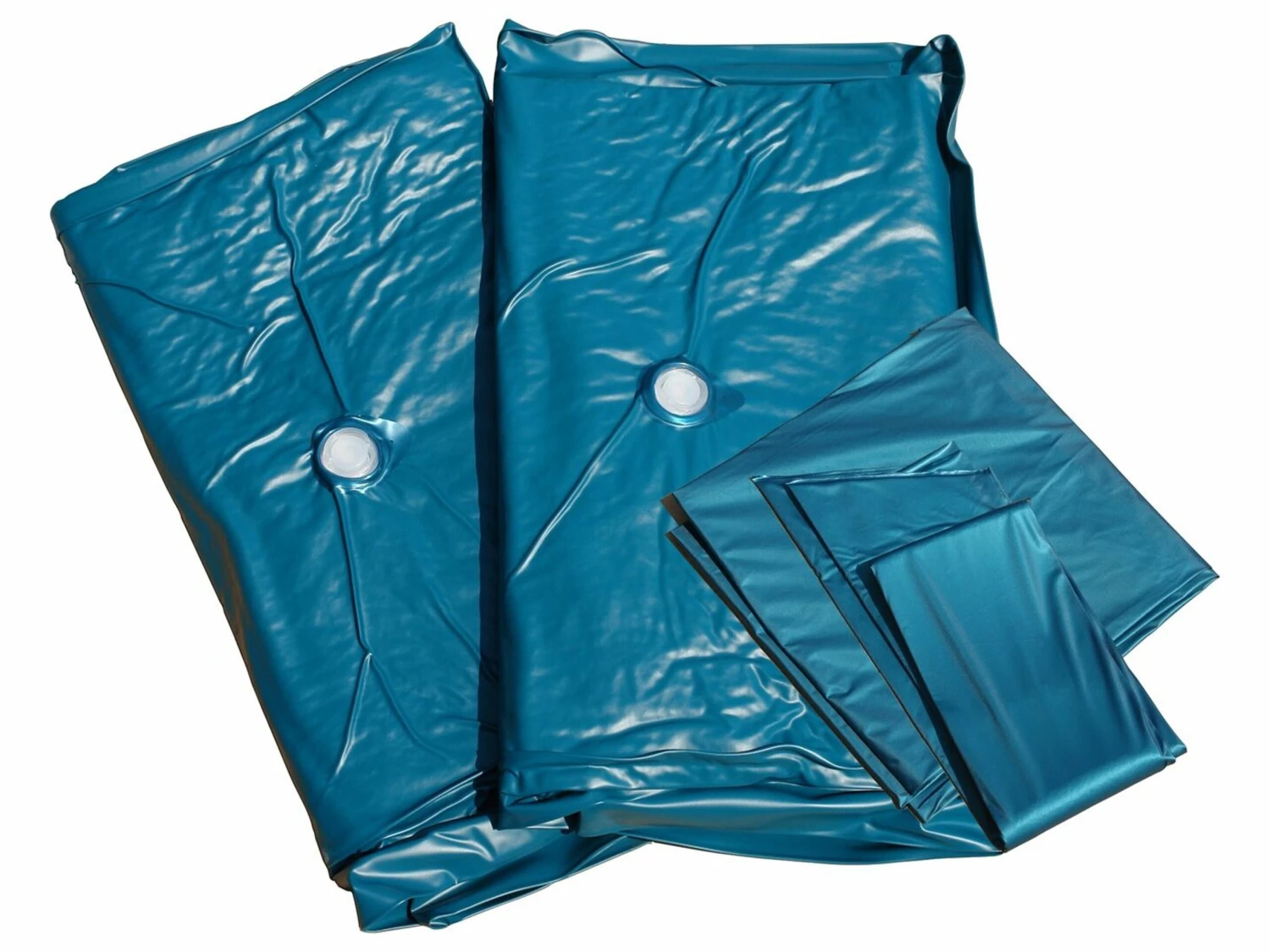 Vesisänky Nahka Valkoinen 180 X 200 Cm LILLE 8 Vesisänky Nahka Valkoinen 180 X 200 Cm LILLE - Image 8