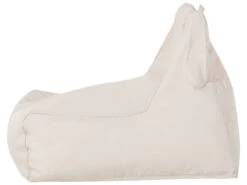 Säkkituoli Selkänojalla Kangas Vaalea Beige SIESTA -Beliani undef src sa picid 672757 type whitesh image