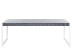 6-istuttava Ulkoruokailuryhmä Alumiini Harmaa BACOLI -Beliani undef src sa picid 679181 type whitesh image