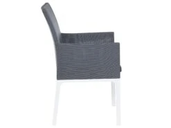 6-istuttava Ulkoruokailuryhmä Alumiini Harmaa BACOLI -Beliani undef src sa picid 679187 type whitesh image