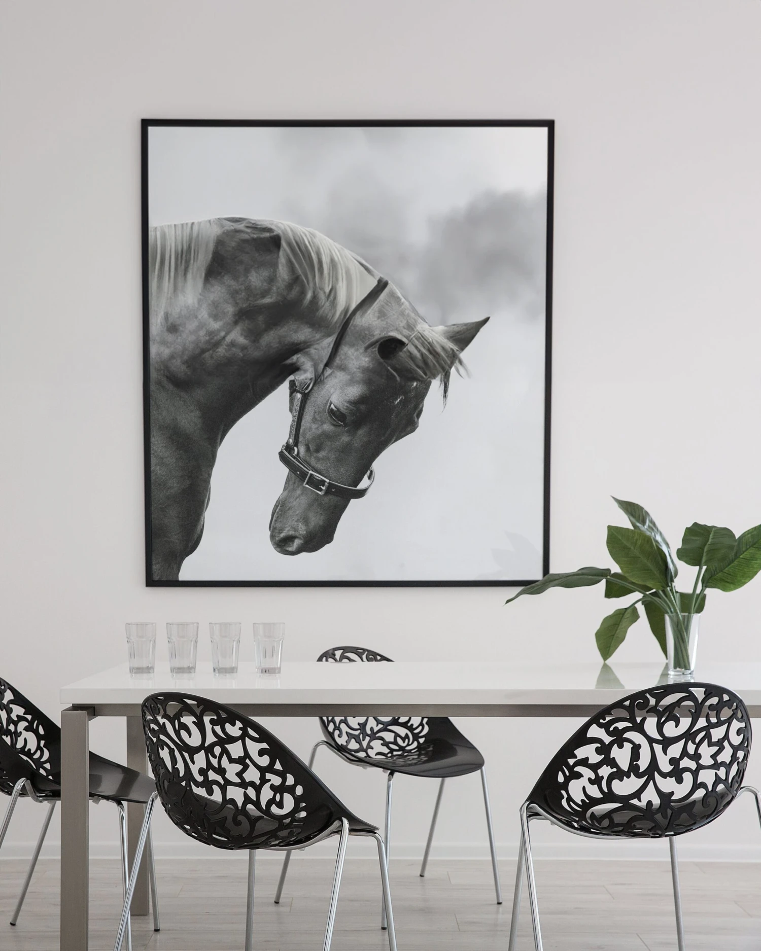 Tuoli Muovi Musta 4 Kpl MUMFORD 2 Tuoli Muovi Musta 4 Kpl MUMFORD - Image 2