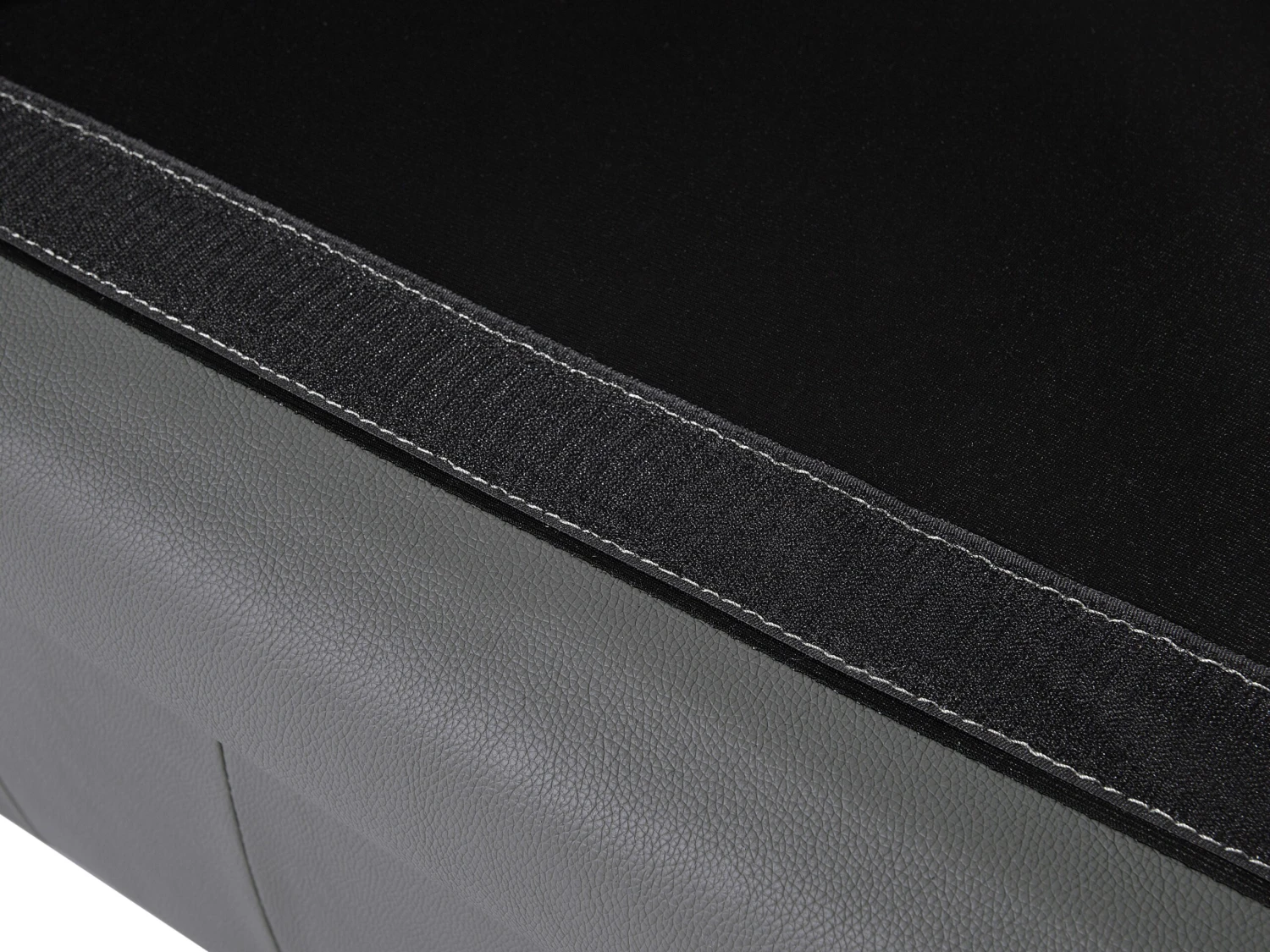 Harmaa 3-istuttava Nahkasohva CHESTERFIELD - Image 9