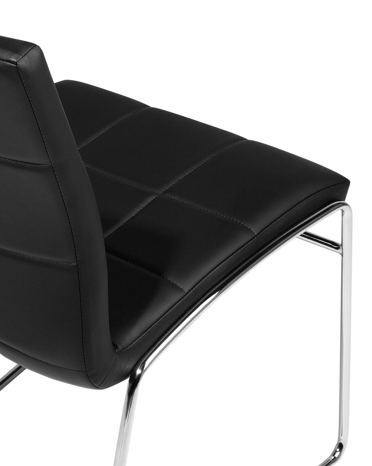 Tuoli Keinonahka Musta 2 Kpl KIRON 9 Tuoli Keinonahka Musta 2 Kpl KIRON - Image 9