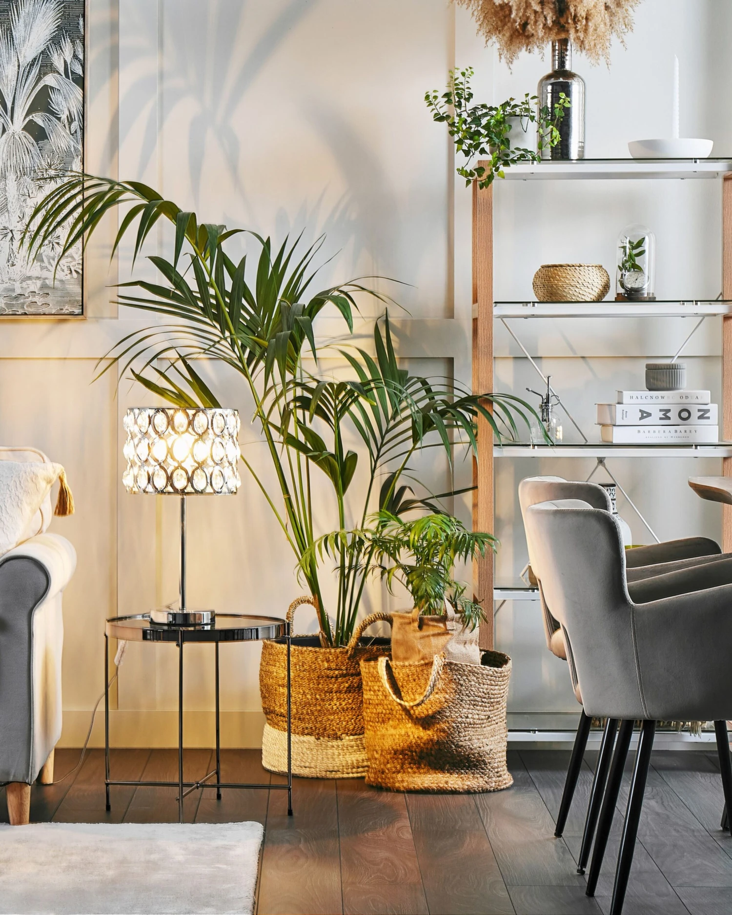 Tuoli Sametti Harmaa SANILAC - Image 6