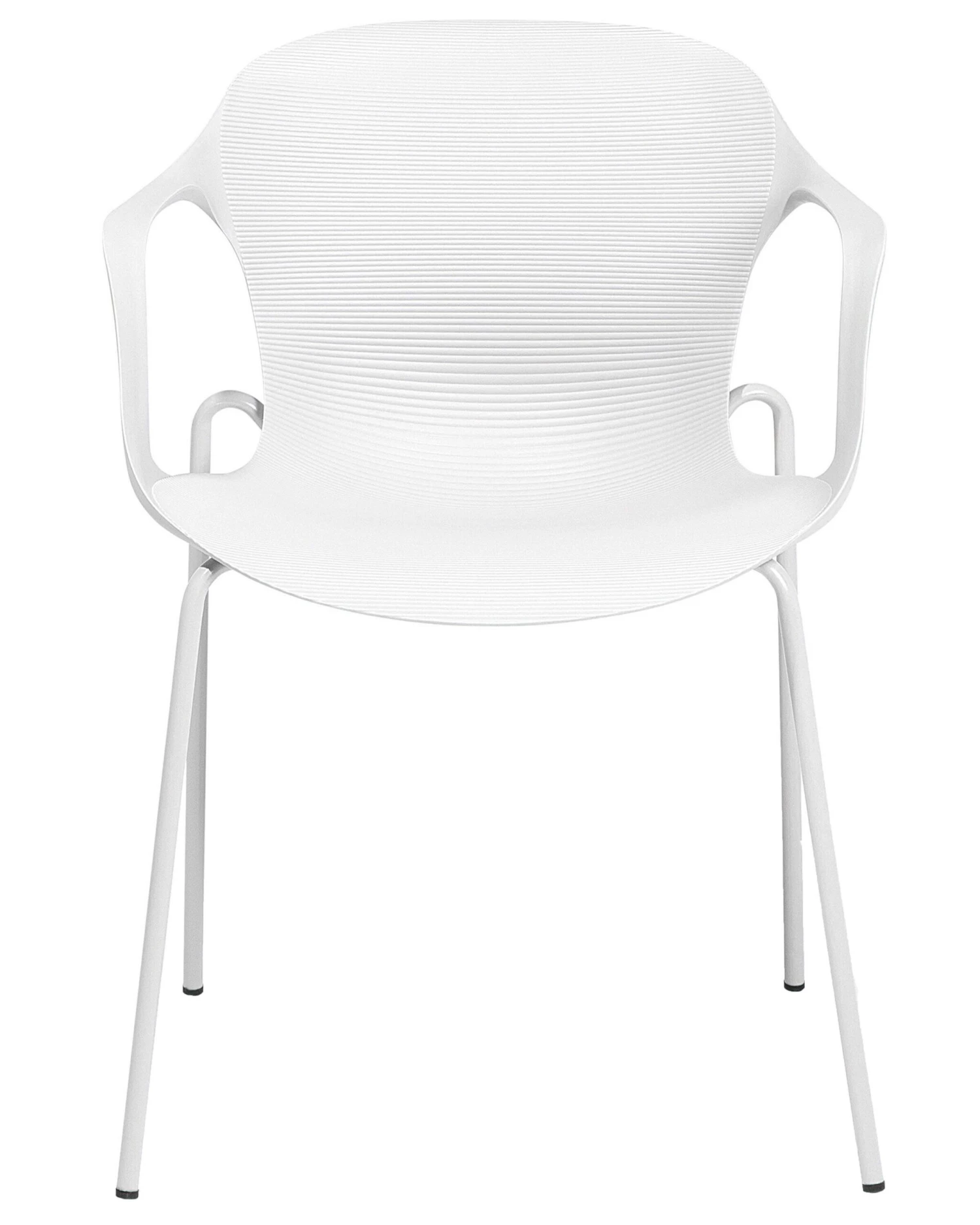 Tuoli Muovi Valkoinen 2 Kpl ELBERT - Image 6