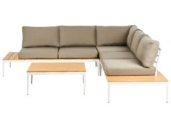 Puutarhasohva Ja Sohvapöytä POSITANO