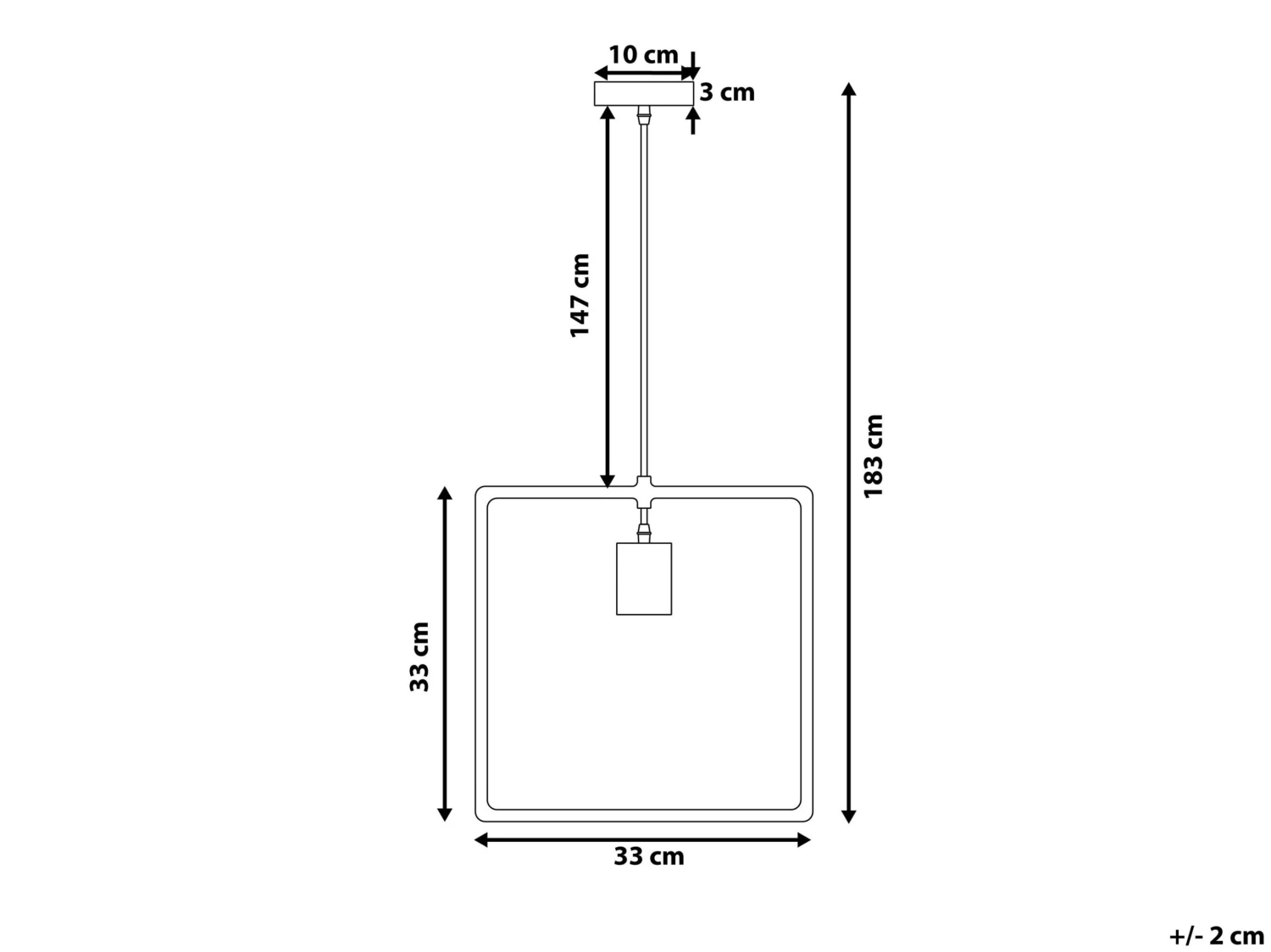 Riippuvalaisin Metalli Ruskea LERMA 9 Riippuvalaisin Metalli Ruskea LERMA - Image 9