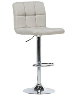 Baarijakkara Kangas Vaalea Beige 2 Kpl MARION 12 Baarijakkara Kangas Vaalea Beige 2 Kpl MARION -Beliani undef src sa picid 688934 type whitesh image