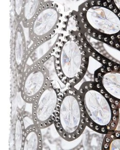 Lattiavalaisin Metalli Hopea VOLTA -Beliani undef src sa picid 691466 type whitesh image