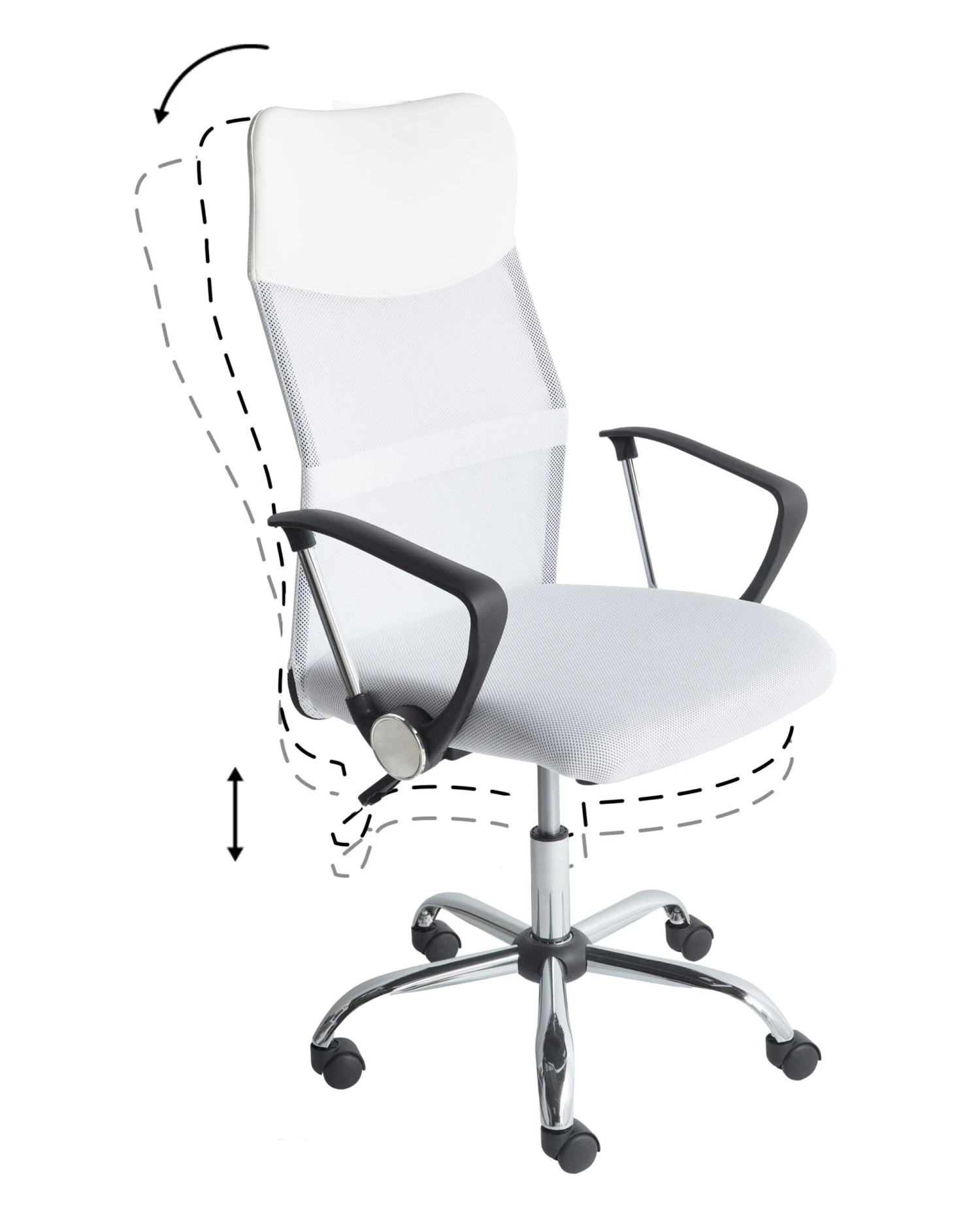 Valkoinen Työtuoli DESIGN - Image 9