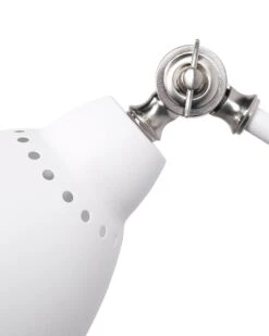 Seinävalaisin Metalli Valkoinen/hopeinen MISSISSIPPI L 16 Seinävalaisin Metalli Valkoinen/hopeinen MISSISSIPPI L -Beliani undef src sa picid 692560 type whitesh image