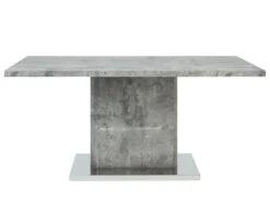 Ruokapöytä Harmaa 160 X 90 Cm PASADENA 15 Ruokapöytä Harmaa 160 X 90 Cm PASADENA -Beliani undef src sa picid 694987 type whitesh image