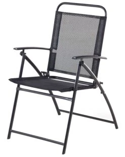 Puutarhatuoli 4 Kpl Musta LIVO 16 Puutarhatuoli 4 Kpl Musta LIVO -Beliani undef src sa picid 700972 type whitesh image