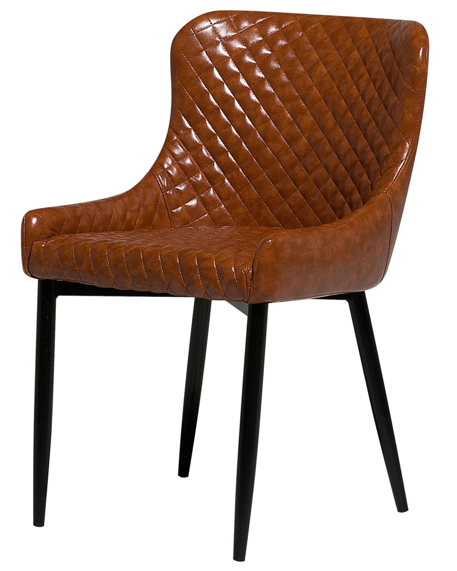 Tuoli Keinonahka Kullanruskea 2 Kpl SOLANO 4 Tuoli Keinonahka Kullanruskea 2 Kpl SOLANO - Image 4