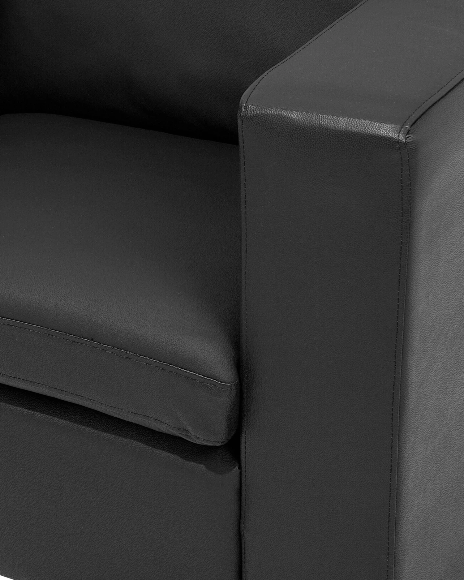 Musta Nahkaverhoiltu Nojatuoli HELSINKI - Image 10