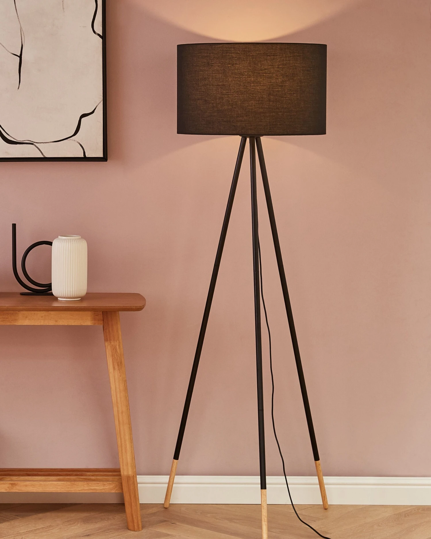 Lattiavalaisin Metalli Musta TOBOL - Image 2