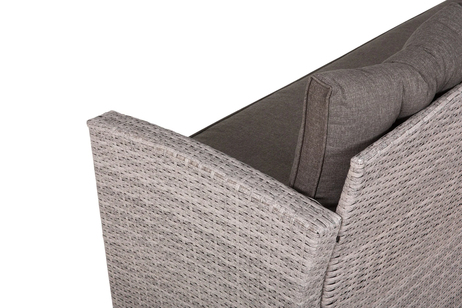 8-istuttava Ulkosohvaryhmä Polyrottinki Harmaa VITERBRO - Image 7