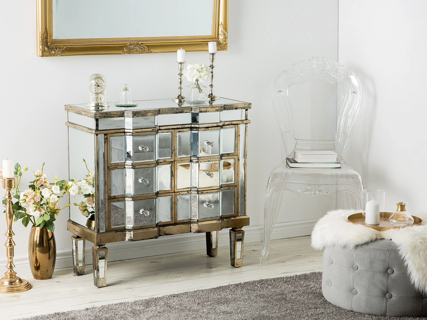 Tuoli Muovi Kirkas 2 Kpl VERMONT - Image 3