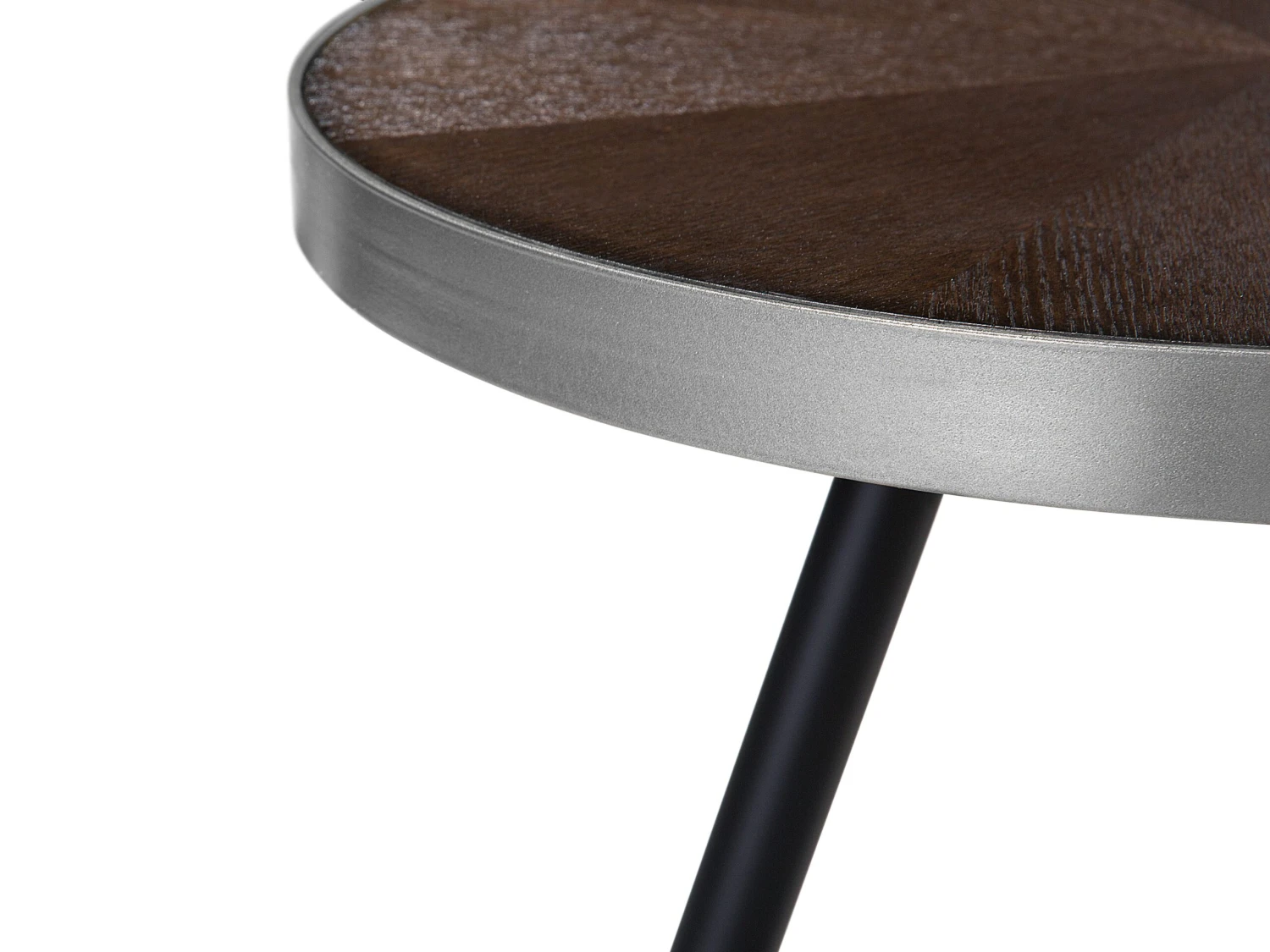 Sivupöytä Tumma Puu/hopea RAMONA - Image 7