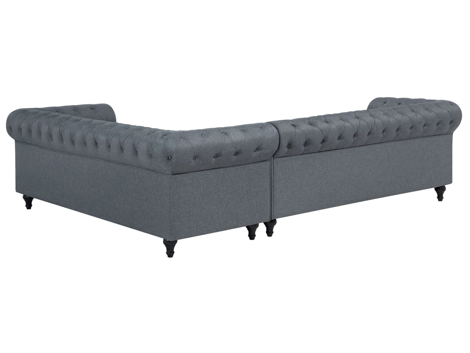 6-istuttava Kulmasohva Kangas Vasenk. Vaaleanharmaa CHESTERFIELD 7 6-istuttava Kulmasohva Kangas Vasenk. Vaaleanharmaa CHESTERFIELD - Image 7