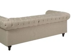 Iso Beige 3-istuttava Kangassohva CHESTERFIELD -Beliani undef src sa picid 708714 type whitesh image