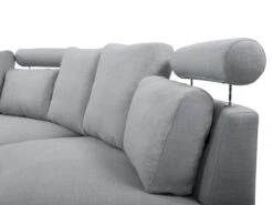 Kaareva Vaaleanharmaa 7-istuttava Kangassohva ROTUNDE -Beliani undef src sa picid 709294 type whitesh image