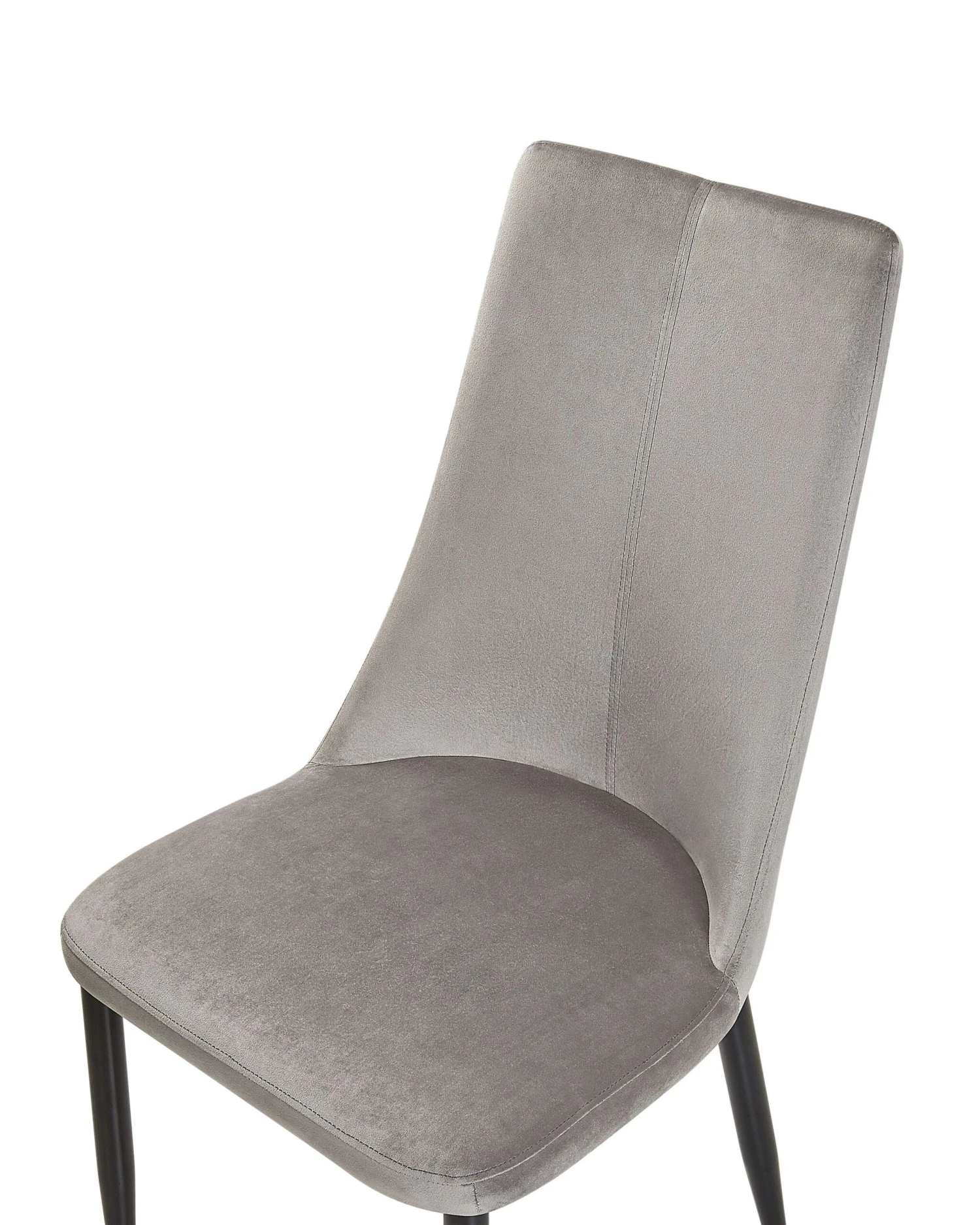 Tuoli Sametti Tummanharmaa 2 Kpl CLAYTON - Image 5
