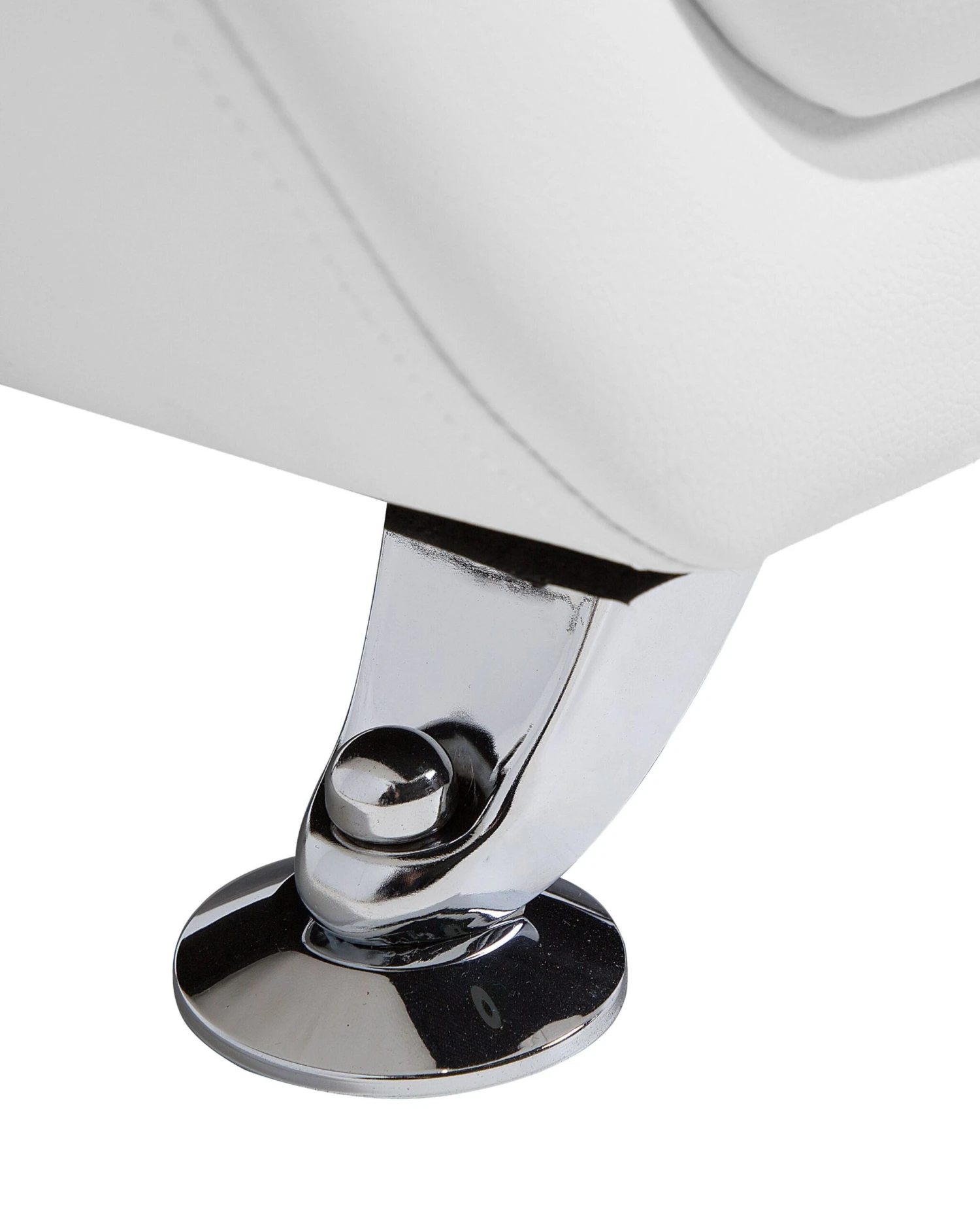 Nojatuoli Keinonahkainen Valkoinen LEIRA - Image 7