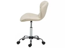 Työtuoli Keinonahkainen Beige VALETTA 13 Työtuoli Keinonahkainen Beige VALETTA -Beliani undef src sa picid 711275 type whitesh image