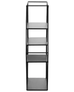 Seinähylly Metalli 4 Hyllyä Musta TIGARD -Beliani undef src sa picid 715893 type whitesh image