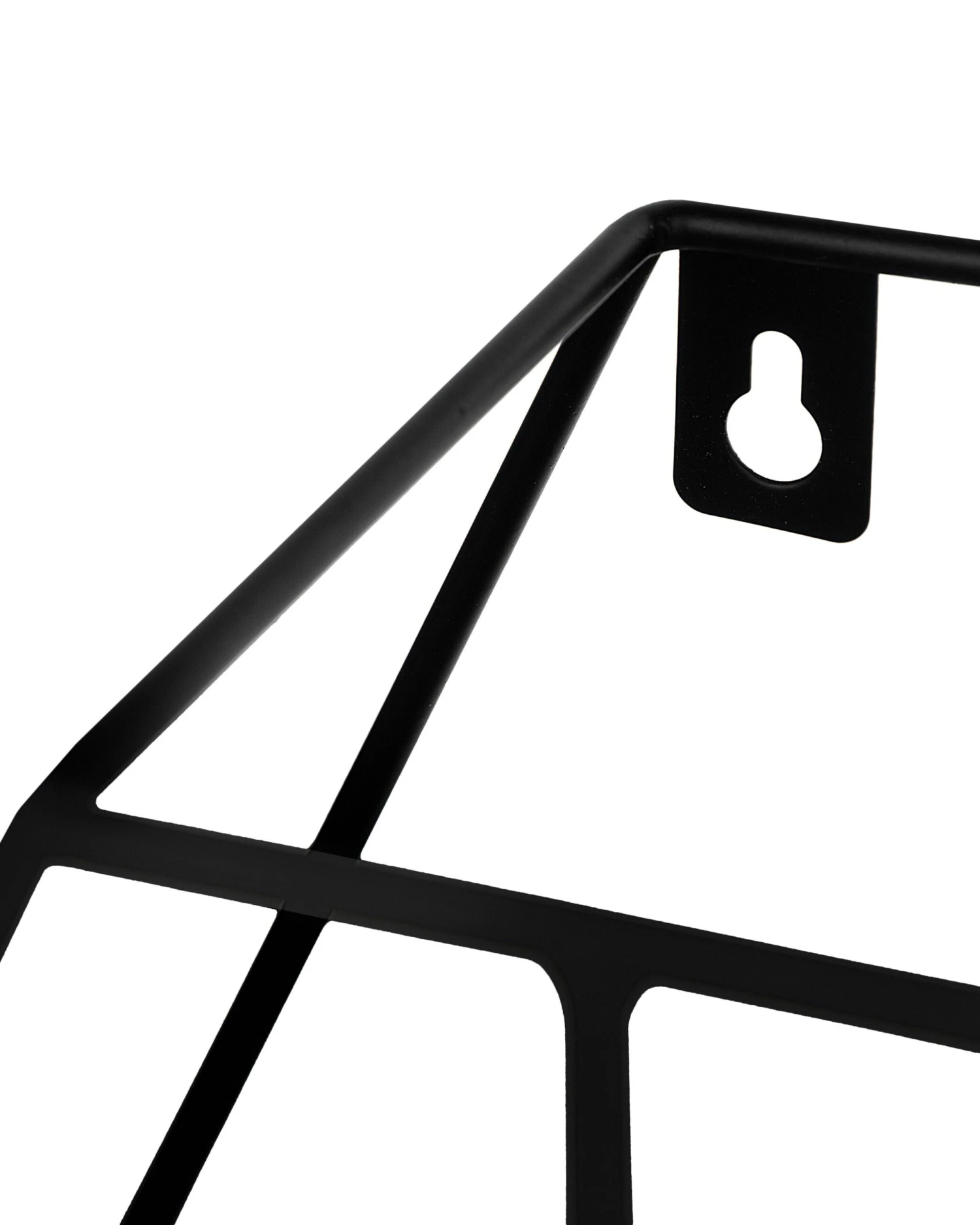 Seinähylly Metalli 4 Hyllyä Musta TIGARD - Image 9