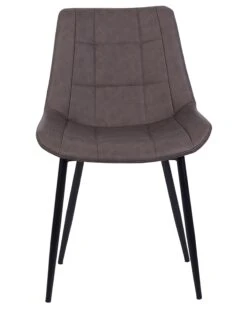 Tuoli Keinonahka Tummanruskea 2 Kpl MELROSE -Beliani undef src sa picid 716699 type whitesh image