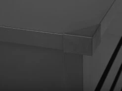 Pehmustelaatikko Teräksinen Grafiitinharmaa 132x62 Cm CEBROSA -Beliani undef src sa picid 717675 type whitesh image