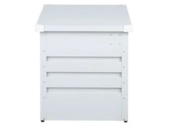 Pehmustelaatikko Teräksinen Vaaleanharmaa 132x62 Cm CEBROSA -Beliani undef src sa picid 717704 type whitesh image