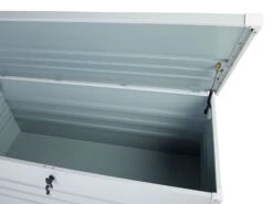 Pehmustelaatikko Teräksinen Vaaleanharmaa 132x62 Cm CEBROSA -Beliani undef src sa picid 717707 type whitesh image