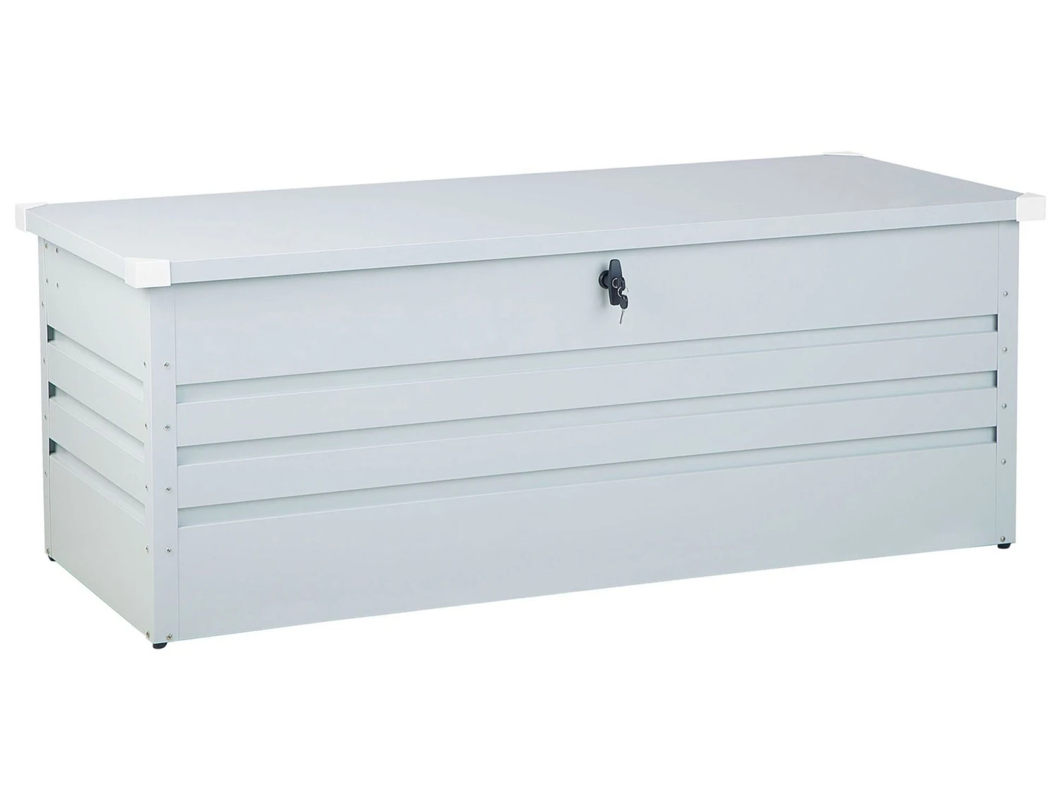 Pehmustelaatikko Teräksinen Vaaleanharmaa 165x70 Cm CEBROSA 3 Pehmustelaatikko Teräksinen Vaaleanharmaa 165x70 Cm CEBROSA - Image 3