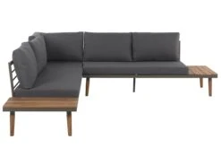 5-istuttava Ulkosohvaryhmä Akasiapuu Harmaa CORATO -Beliani undef src sa picid 718991 type whitesh image