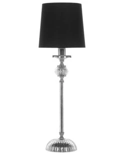 Pöytävalaisin Metalli Musta KUBENA