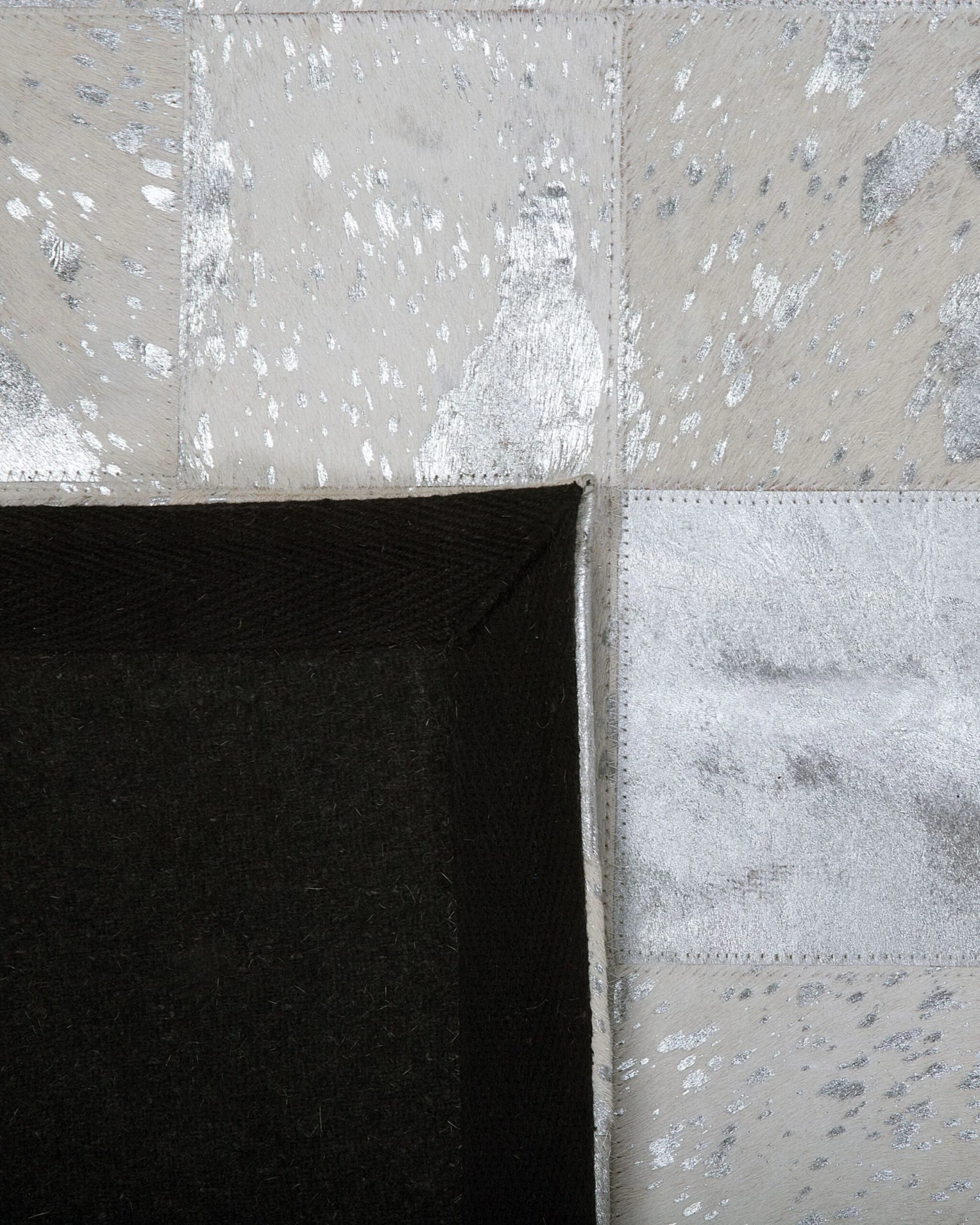 Matto Lehmännahka Beige/hopea YAZIR Useita Kokoja - Image 6