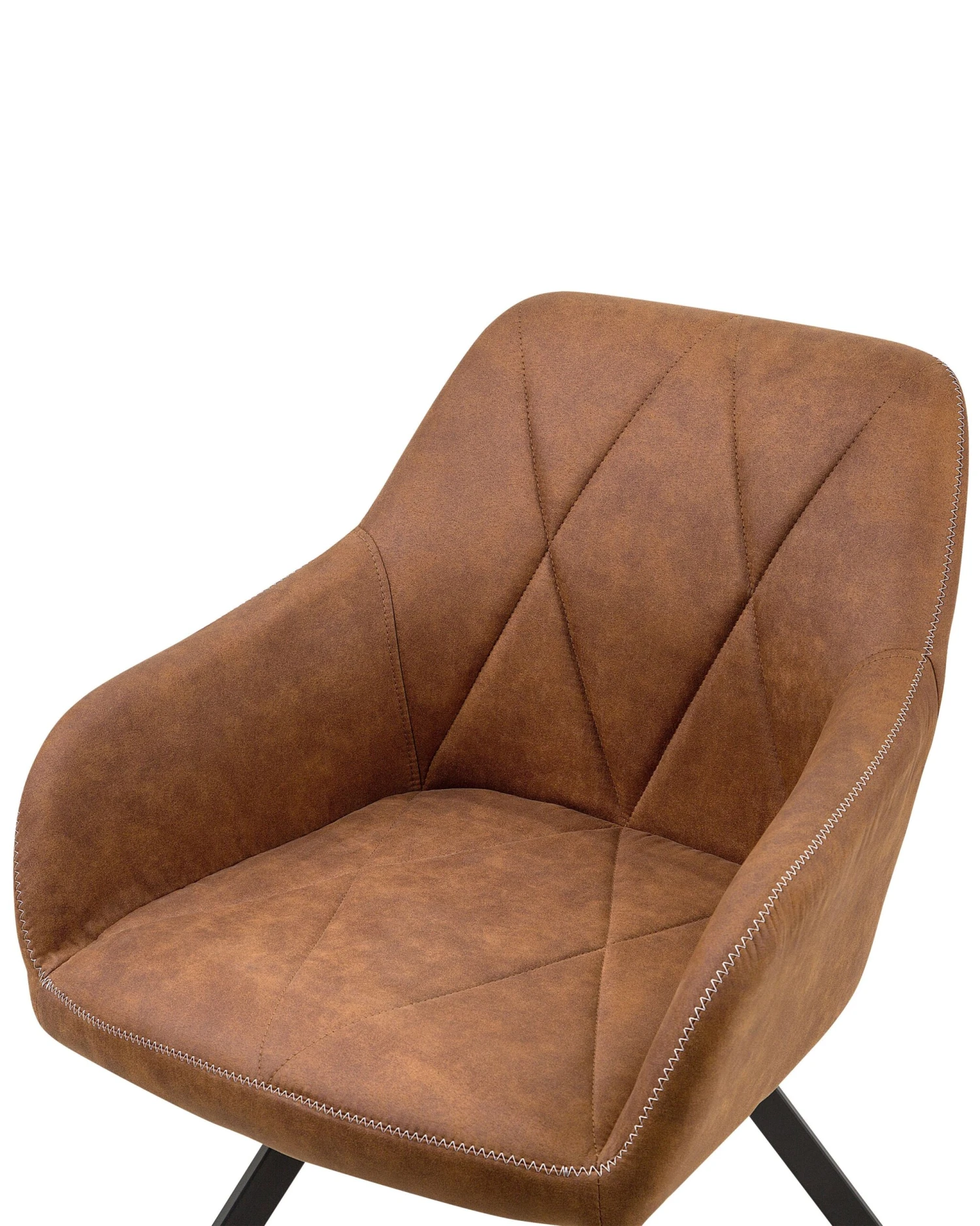 Tuoli Kangas Kullanruskea 2 Kpl MONEE - Image 9