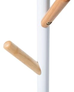 Vaatenaulakko Valkoinen ALBIN 9 Vaatenaulakko Valkoinen ALBIN -Beliani undef src sa picid 725578 type whitesh image