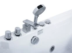 Poreamme Valkoinen 170 X 80 Cm GRENADA -Beliani undef src sa picid 726990 type whitesh image