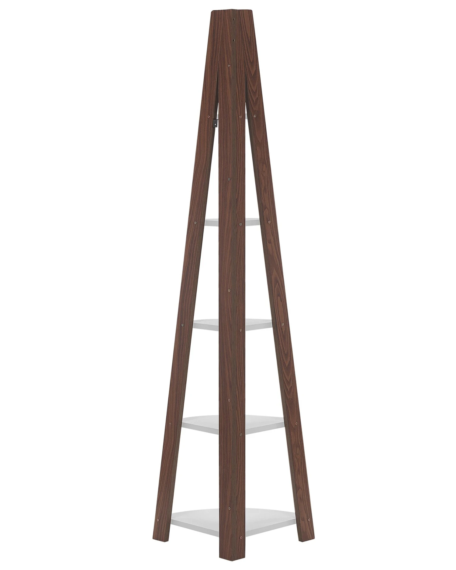 Kulmahylly 4 Hyllyä Tumma Puu/valkoinen MOBILE SOLO - Image 5