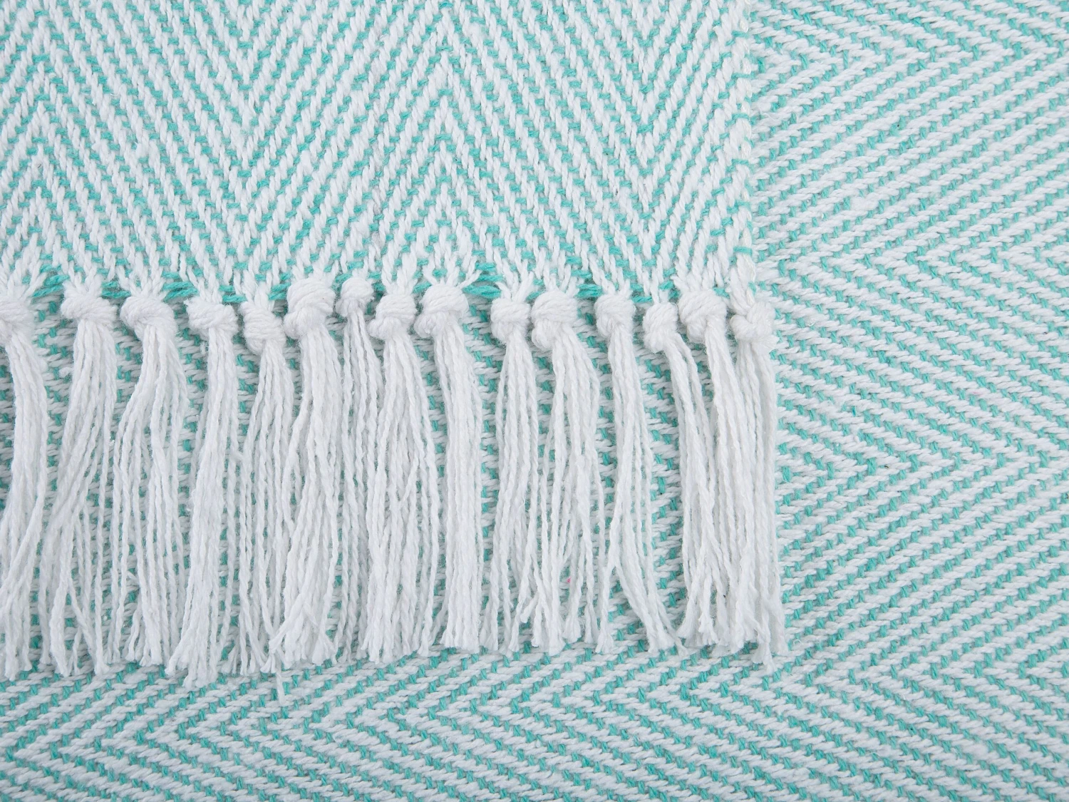 Huopa Puuvilla Mintunvihreä 130 X 160 Cm TANGIER - Image 3