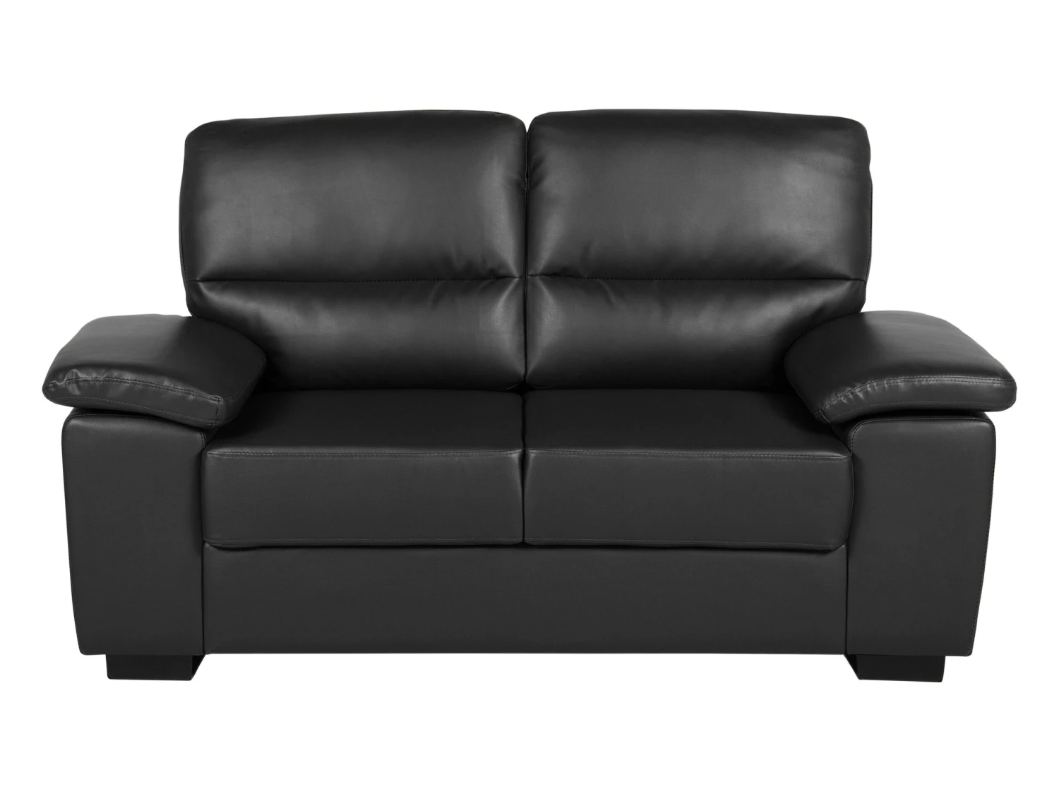 5-istuttava Sohvaryhmä Keinonahka Musta VOGAR - Image 6