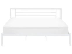 Sänky Metalli Valkoinen CUSSET Useita Kokoja -Beliani undef src sa picid 735382 type whitesh image