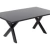 Ruokapöytä Musta 180 X 100 Cm LISALA