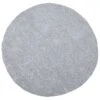Pyöreä Matto Vaaleanharmaa ⌀ 140 Cm DEMRE
